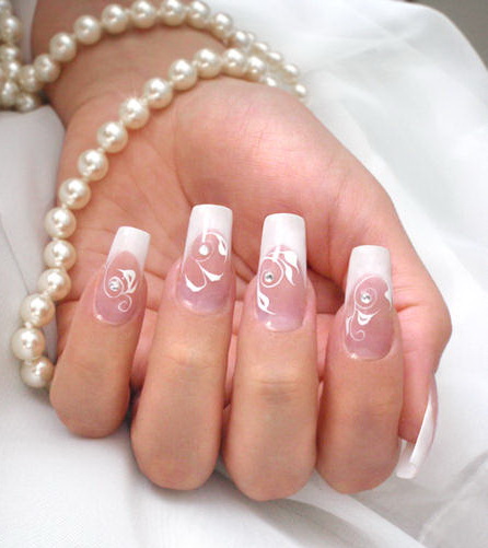Свадебный дизайн ногтей 2014 фото