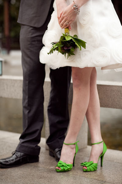 модные свадебные туфли 2014