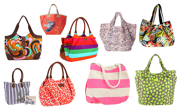 Самые стильные сумки 2014 для пляжа