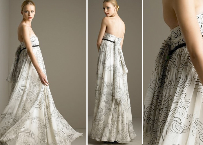 Благородная элегантность - платья в греческом стиле 2014