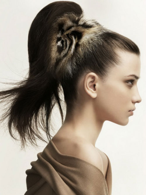 Модные креативные стрижки волос (фото)