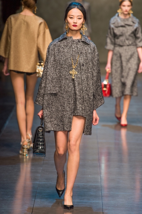 Коллекция одежды Dolce&Gabbana осень-зима 2014-2015 фото