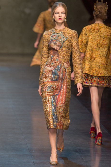 Коллекция одежды Dolce&Gabbana осень-зима 2014-2015 фото3