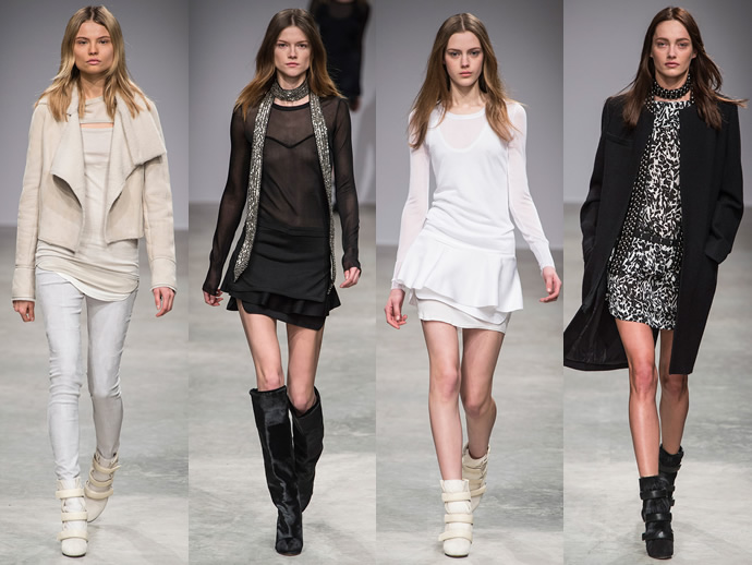 Коллекция одежды Isabel Marant осень-зима 2013-2014 фото