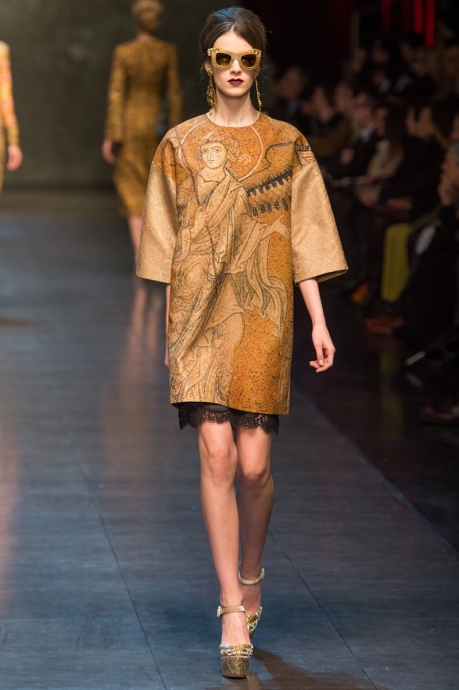 Коллекция одежды Dolce&Gabbana осень-зима 2014-2015(3)