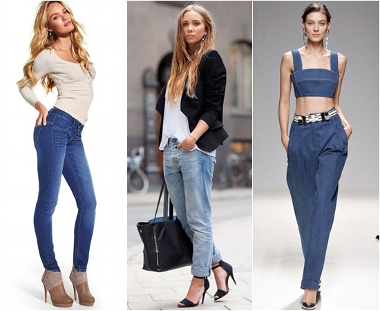 модные джинсы весна-лето 2014