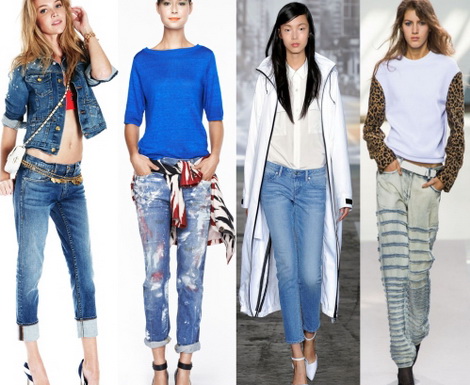 Модные женские джинсы весна-лето 2014 часть 2