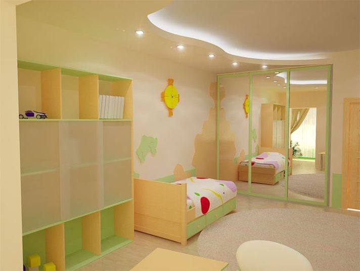 Светлое детство своими руками: освещение детской комнаты