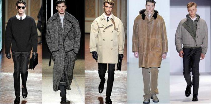 Модные мужские пальто 2015
