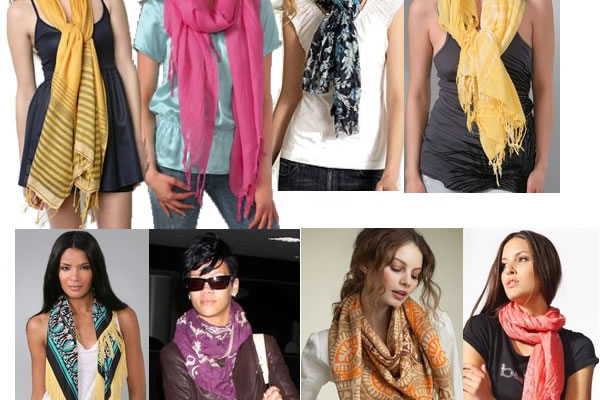 Как подобрать шарф, как его носить и как украсить