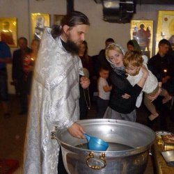 Ольга Ветер и Глеб Жемчугов крестили сына