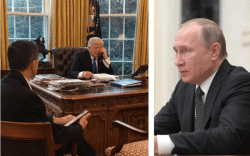 О чем говорили Путин и Трамп по телефону 28.01.<span id=