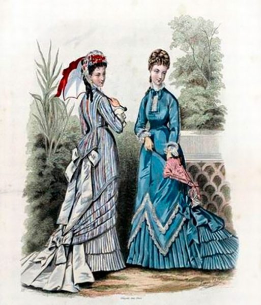 Мода и костюм второй половины XIX века