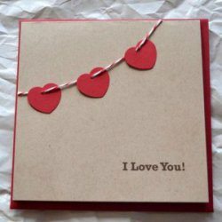 День Святого Валентина: оригинальная открытка своими руками, быстро и просто
