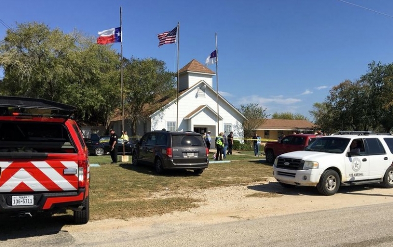 Стрельба в США: 20 человек убиты в церкви Техаса