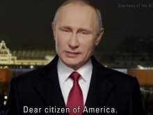 Netflix показал мрачное видео с новогодним обращением Путина к американцам