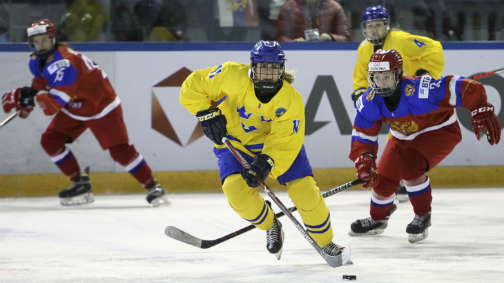 Российские хоккеистки уступили Швеции в полуфинале МЧМ