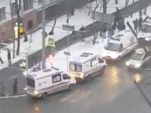 Трое детей спрыгнули с четвертого этажа во время пожара в Москве