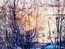 Взрыв газа в доме в Мурманске попал на видео