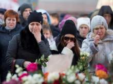 В России объявили траур по погибшим при пожаре в Кемерово