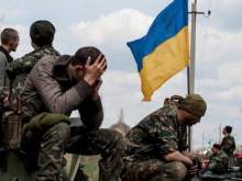На Украине произошла массовая драка между военными и гражданскими