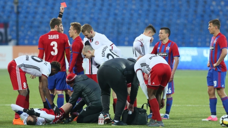 Полузащитника «СКА-Хабаровск» дисквалифицировали на шесть матчей