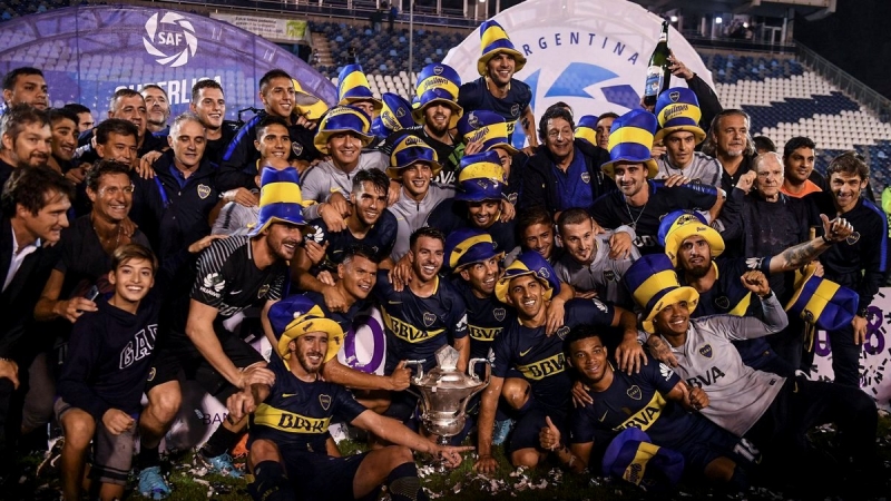 «Бока Хуниорс» стал 33-кратным чемпионом Аргентины
