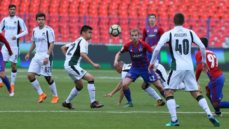 «Краснодар» и «СКА-Хабаровск» сыграли вничью в матче молодежного первенства
