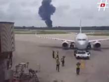 В Сети появились первые кадры с места крушения Boeing 737 на Кубе, есть выжившие