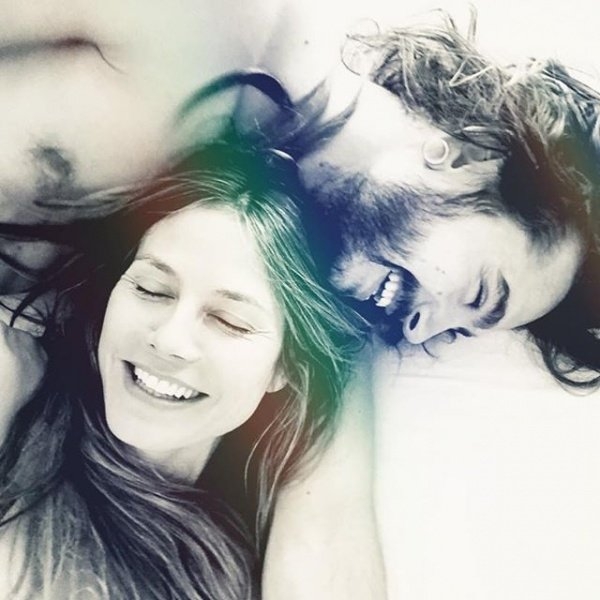 Хайди Клум опубликовала интимное фото с молодым возлюбленным