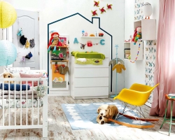 Комната для ребенка в скандинавском стиле