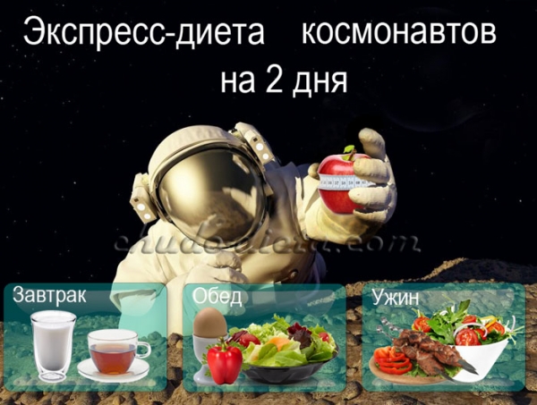  Диета космонавтов 