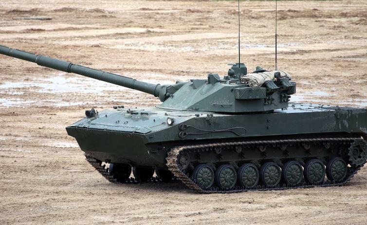 Новый плавающий танк создадут в РФ на базе самоходки «Спрут-СДМ1»