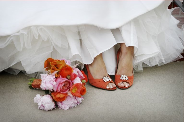Свадебные туфли 2014 – модная тенденция тематической свадьбы