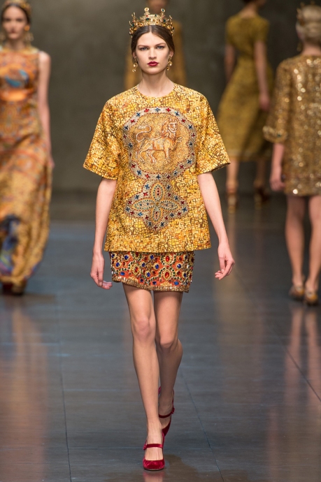 Коллекция одежды Dolce&Gabbana осень-зима 2014-2015(2)