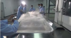 Впервые в Китае проведена полная заморозка тела человека