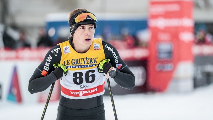 Ван дер Графф выиграла спринт на «Тур де Ски», Непряева – четвертая