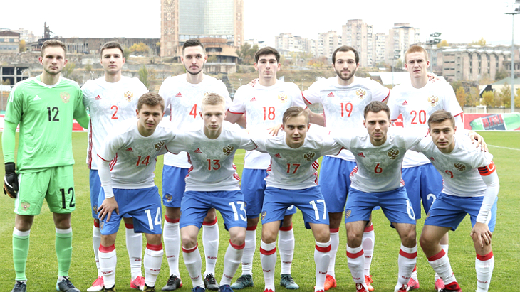 Молодёжная сборная России проиграла «Видеотону»