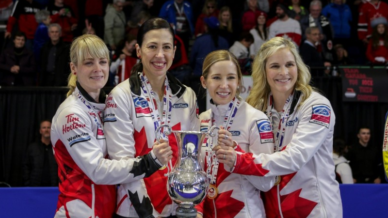Женская сборная Канады выиграла ЧМ по керлингу
