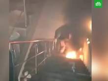 "Мужики, сейчас задохнемся": появилось видео из пылающего кемеровского ТЦ