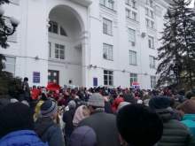 Собравшиеся на митинг в Кемерове обвинили власти в обмане