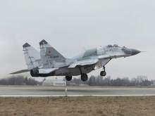 МиГ-29 разбился в Подмосковье