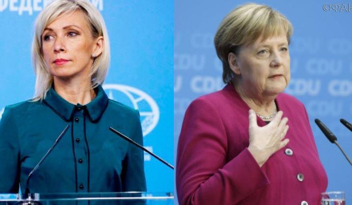 Захарова отреагировала на слова Меркель о причинах санкций против РФ