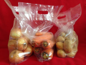 Упаковка для свежих овощей и фруктов