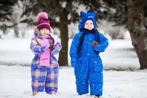 Как выбрать детский зимний комбенизон