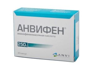 Применение препарата анвифен