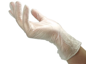 В каких случаях используются виниловые перчатки
