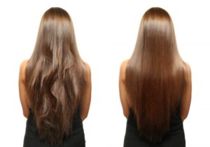 Здоровые и ухоженные волосы - эффект кератинового лифтинга