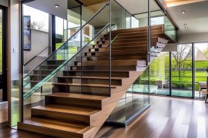 Технические аспекты установки стеклянных ограждений для лестниц: особенности монтажа, подготовка поверхности, технологии установки и технические требования